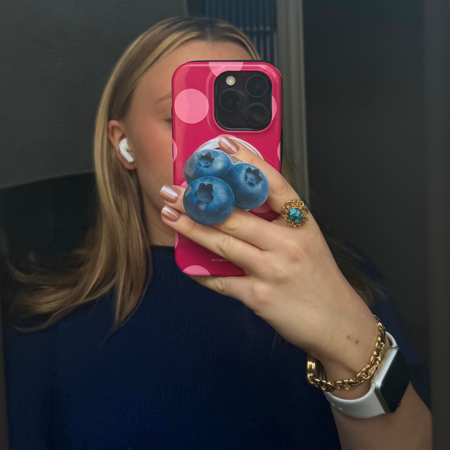Blueberry Phone Grip